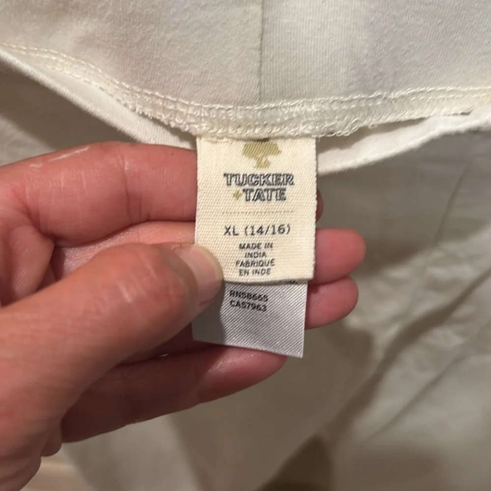 Tucker + Tate Cream kids Leggings